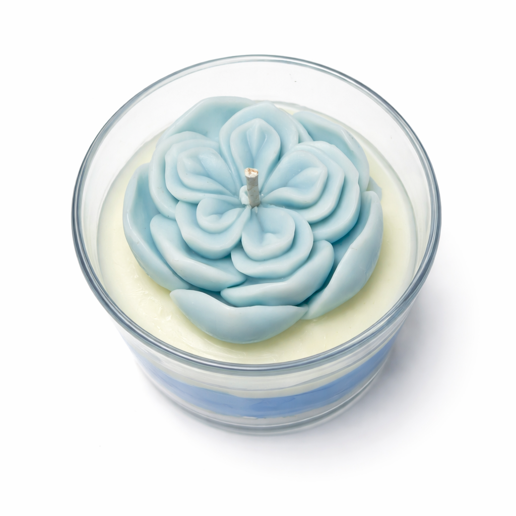 Esencia Floral – Vela Artesanal Jazmín & Vainilla