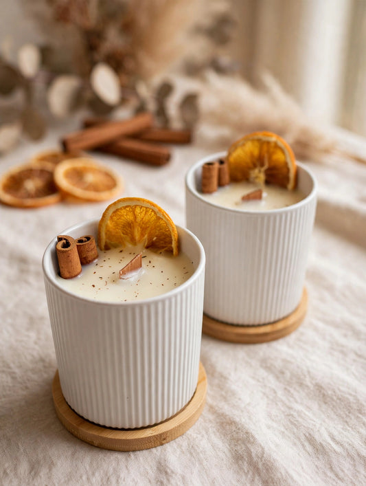 Vela aromática Naranja y Canela · 250 g