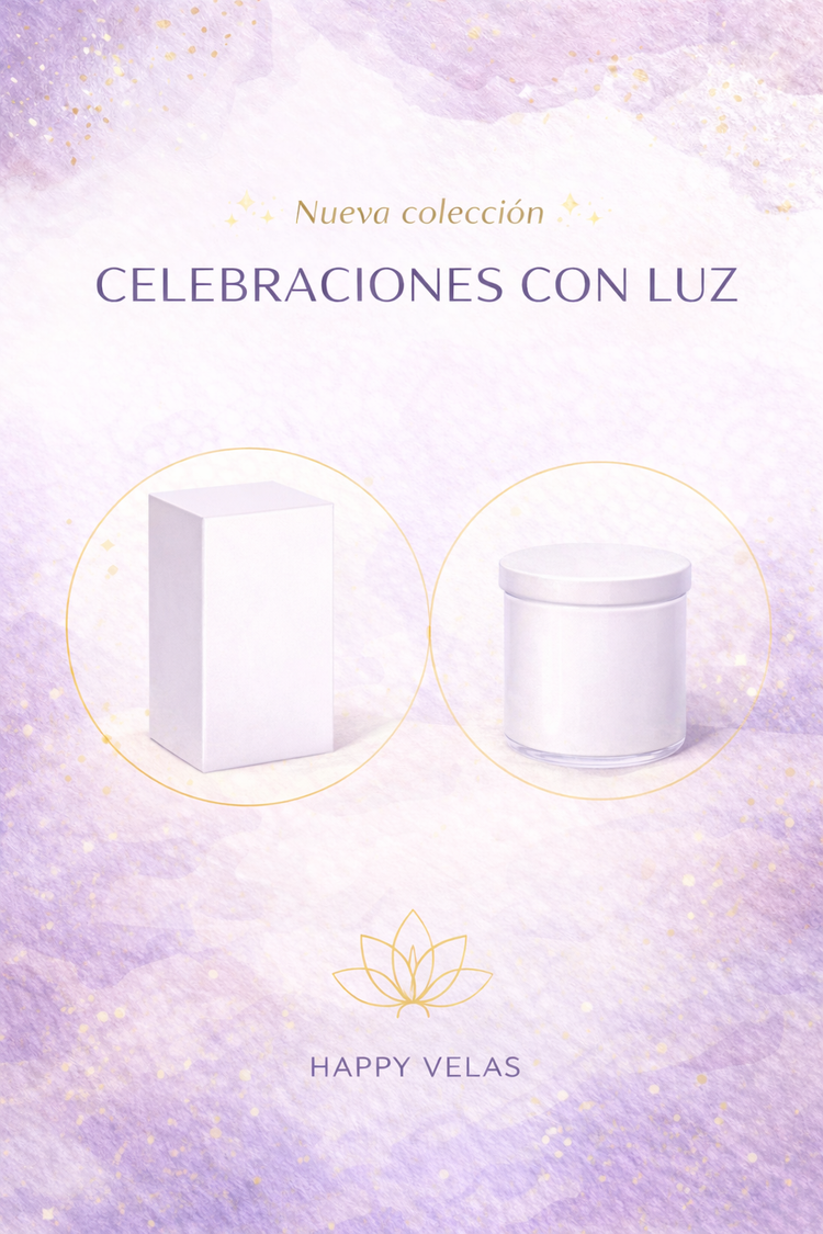 ✨ Celebraciones con Luz – Colección especial Happy Velas