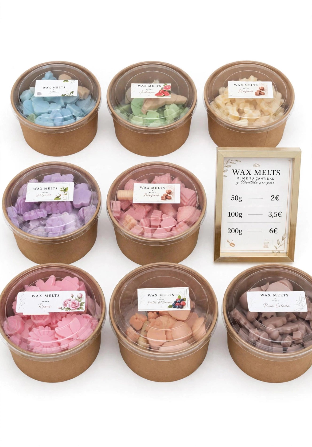 WAX MELTS A GRANEL - Crea tu mix desde 2€