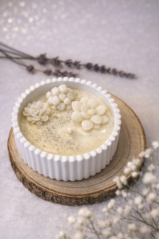 Vela Floral Serenity