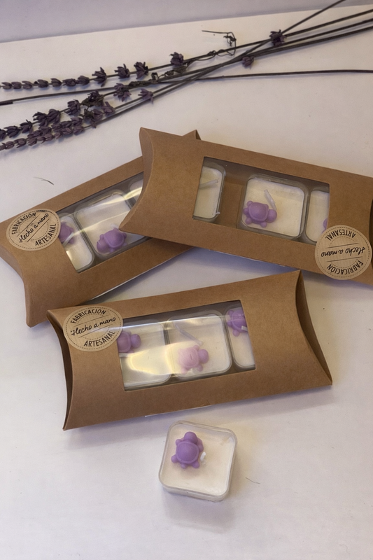 🕯️ Pack 3 Velas de Té de Soja – Artesanales