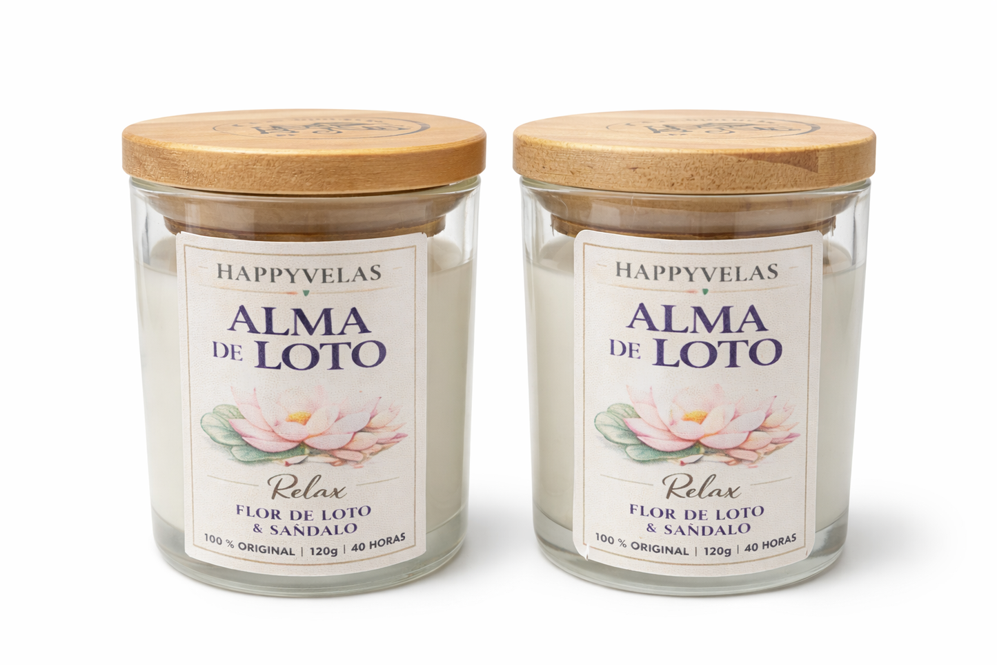 🌸 Alma de Loto – Vela aromática