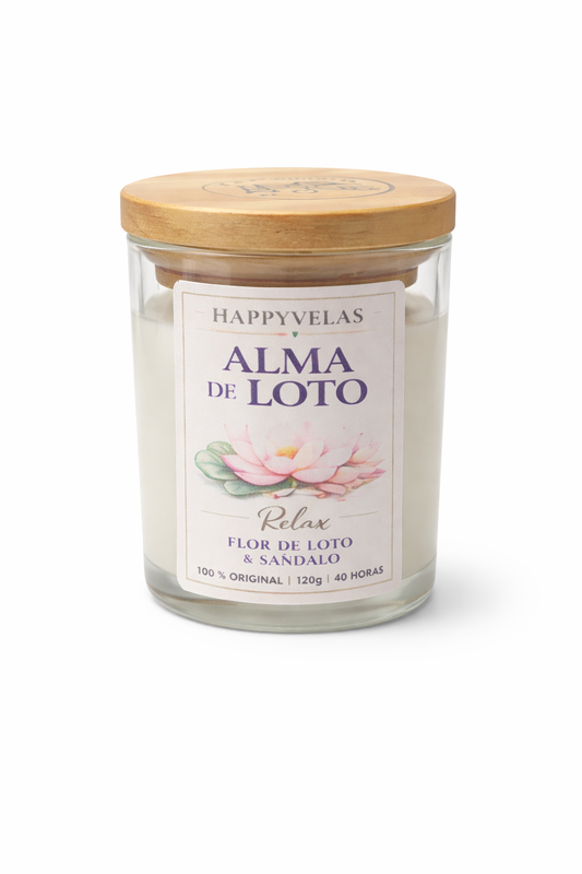 🌸 Alma de Loto – Vela aromática