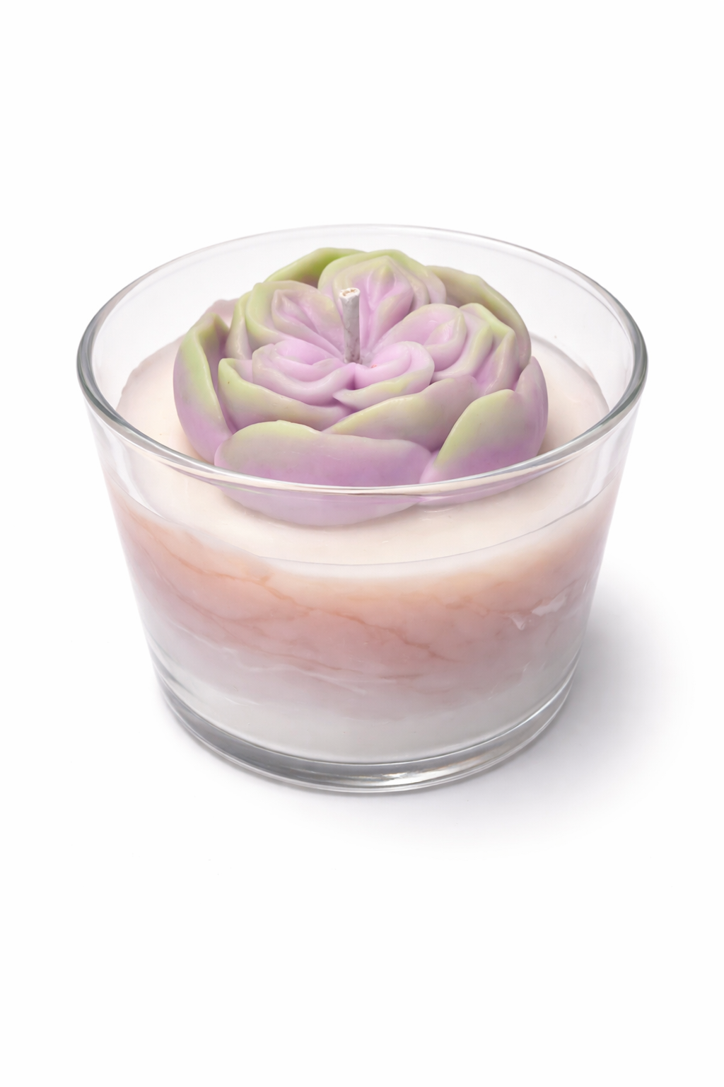 Esencia Floral – Vela Artesanal Jazmín & Vainilla