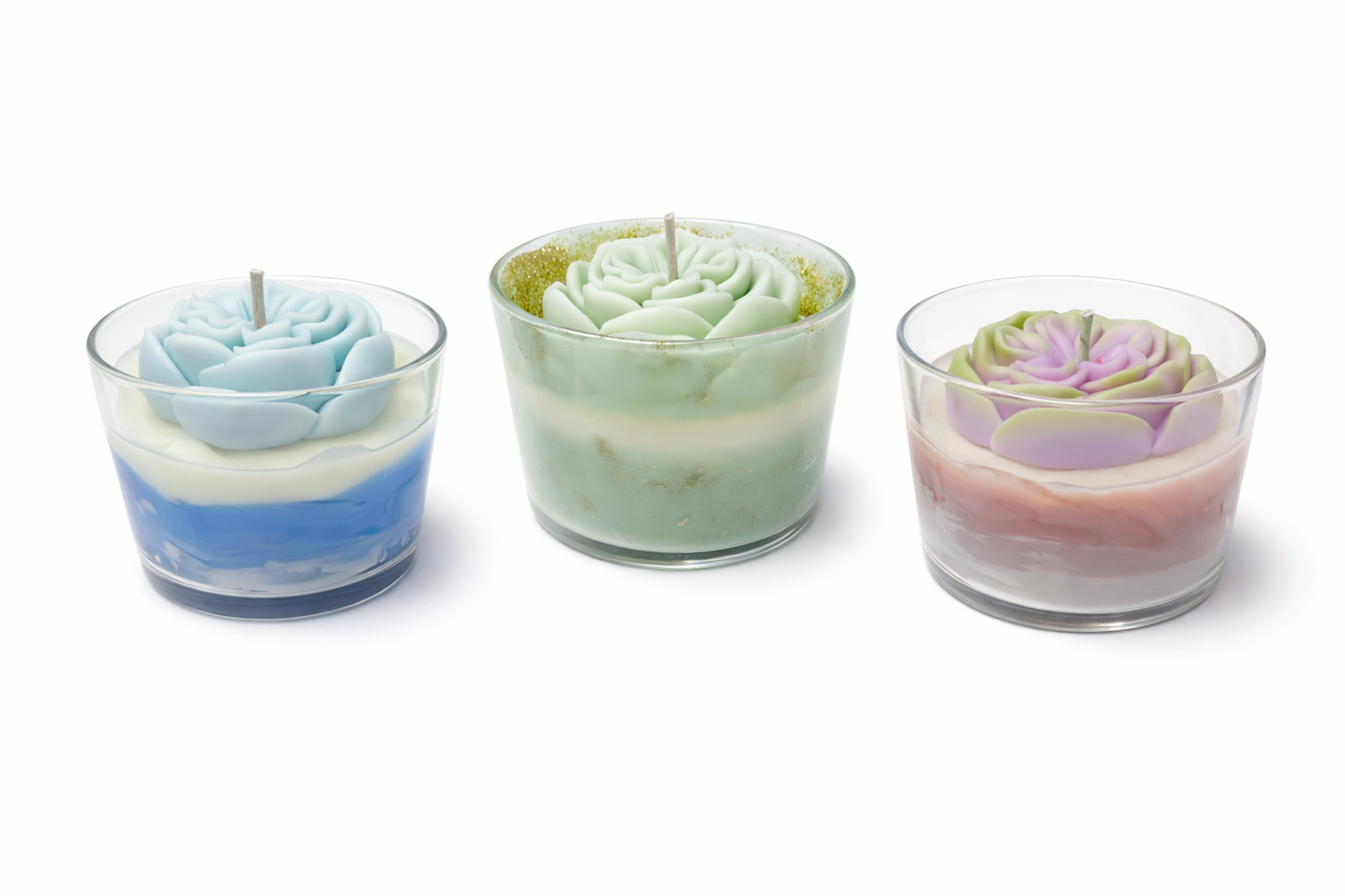 Esencia Floral – Vela Artesanal Jazmín & Vainilla