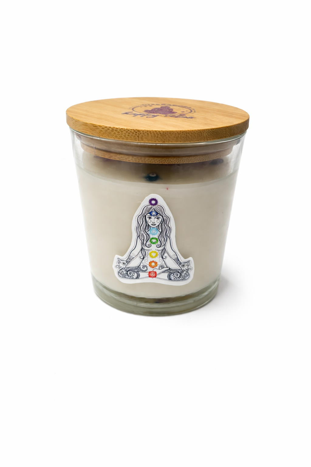 ✨ Vela de Amatista con Amuleto de Protección