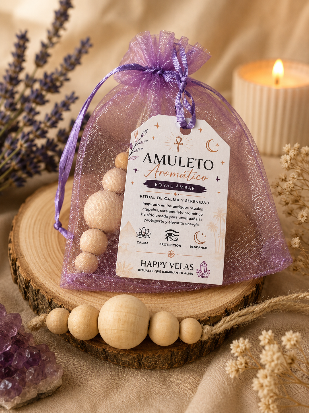 ✨ Amuletos Aromáticos – Happy Velas ✨