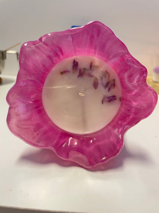 🌸 Vela Flor de Cristal 🌸