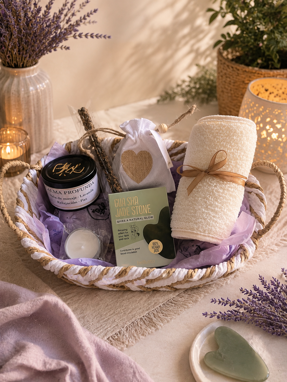 Cesta Ritual Calma Profunda – Happy Velas