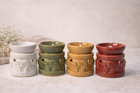 🐘 Quemador Cerámico “Elefante” (Formato Pequeño)